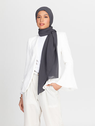 Premium Chiffon Hijab - Anchor